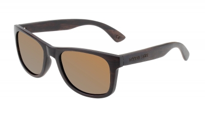 LIKO Ebony Wood Sunglasses "Brown"